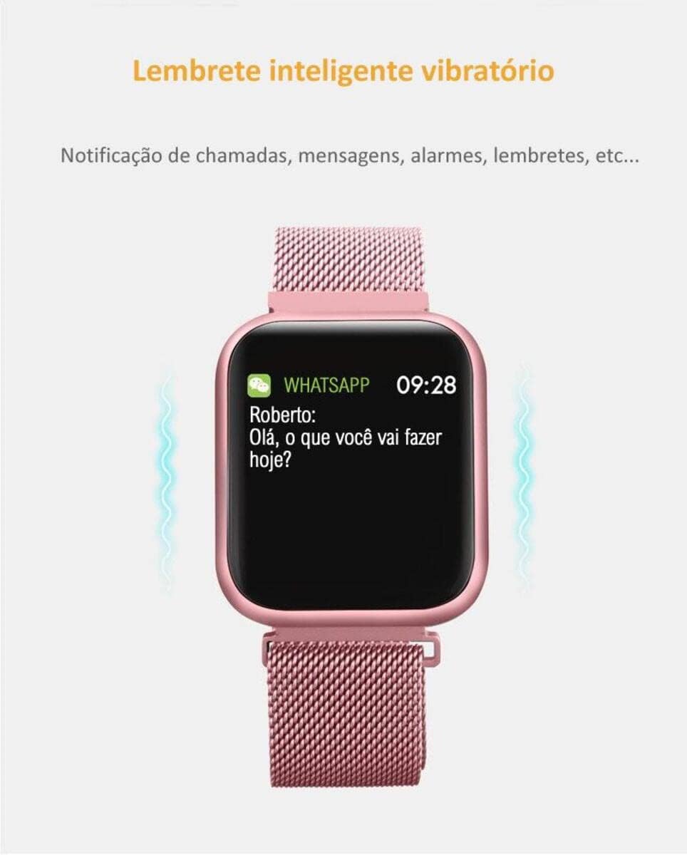 Relógio Inteligente Smartwatch Touch P80 - Cem Tecnologias