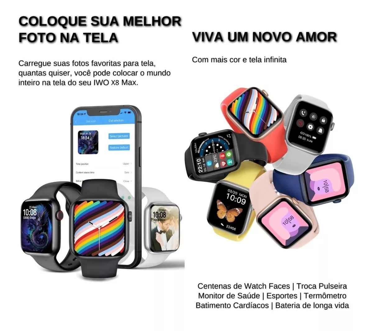 Como configurar o watch 8 ultra smartwatch no aplicativo HryFine,  configurar watch call e muito mais 