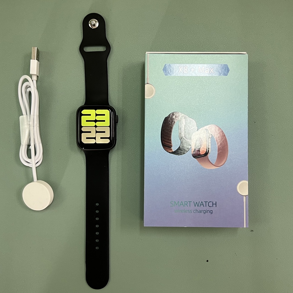 Relógio Smart watch Monitoramento Cardíaco, Conta Passos, Versão X8 2.0  Faces Mickey e Minnie IOS, Android