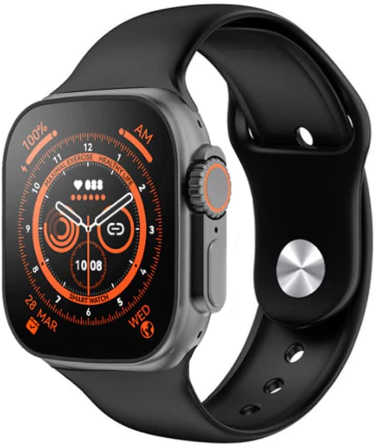 Relógio: Smartwatch Ultra Series 8 + uma pulseira Grátis